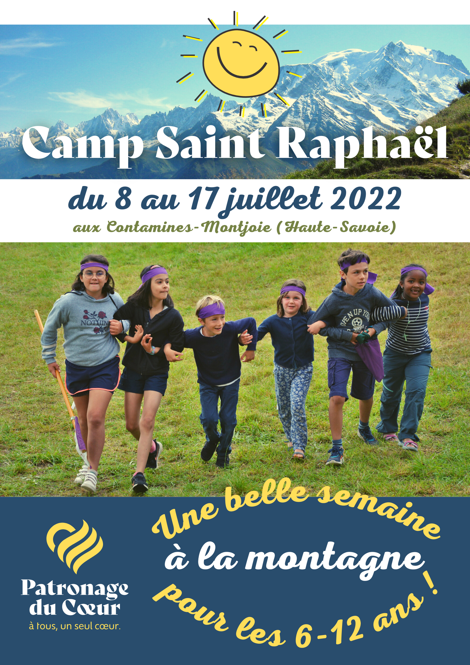 Affiche Camps de Saint-Raphaël 2022