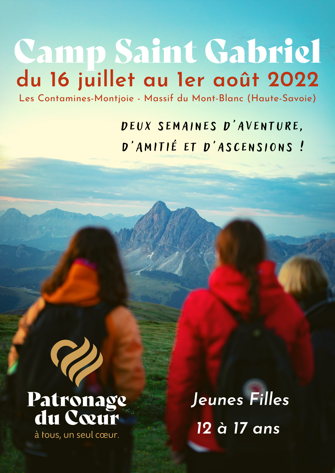 Affiche Camps de Saint-Gabriel 2022