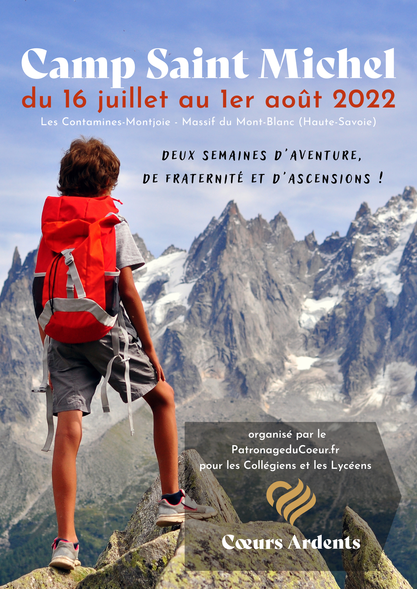 Affiche Camps de Saint-Michel 2022
